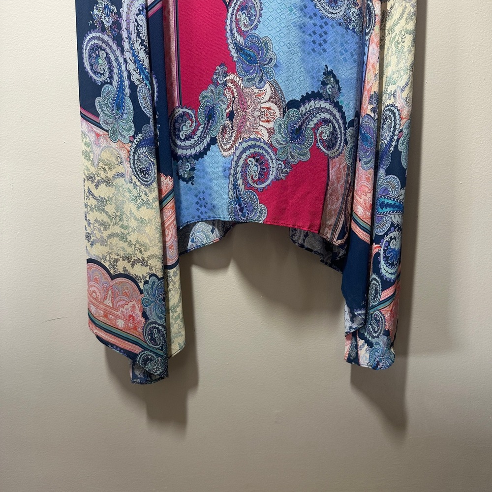 Johnny Was Jade Cordelia Easy Midi Dress Womens Small Multi Paisley Boho NEW - Picture 11 of 16